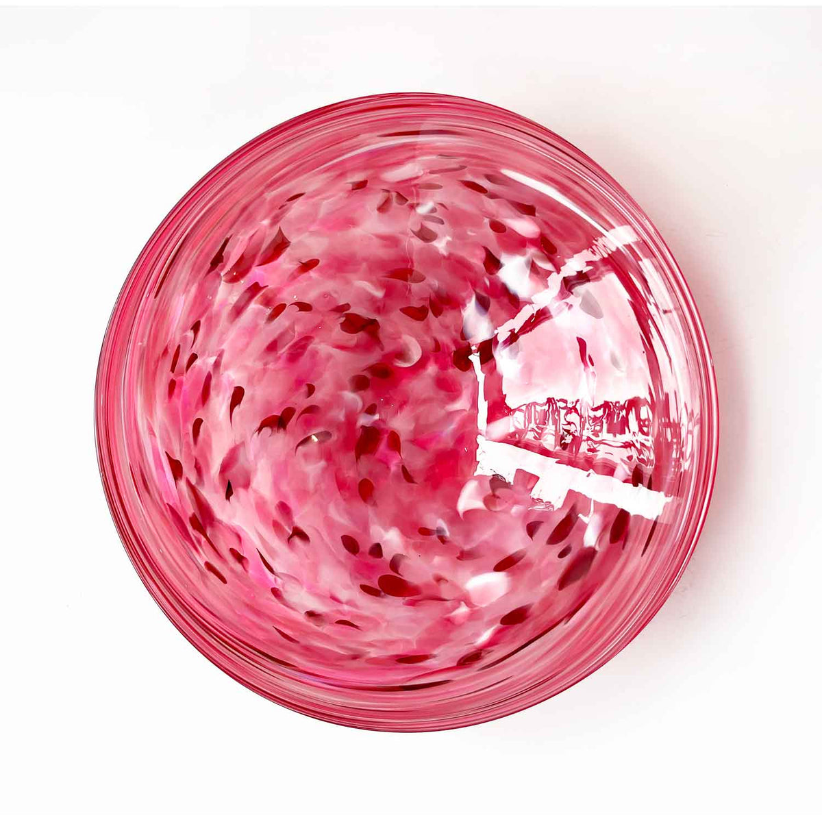 Rose Bowl 12" - Petroff Gallery - Glass Art