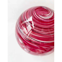 Rose Ball Vase 9" - Petroff Gallery - Glass Art