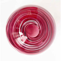 Rose Ball Vase 9" - Petroff Gallery - Glass Art