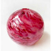 Rose Ball Vase 6"  - Petroff Gallery - Glass Art