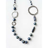 Tri-Arc Grey Pearls Necklace - Petroff Gallery - Jewellery