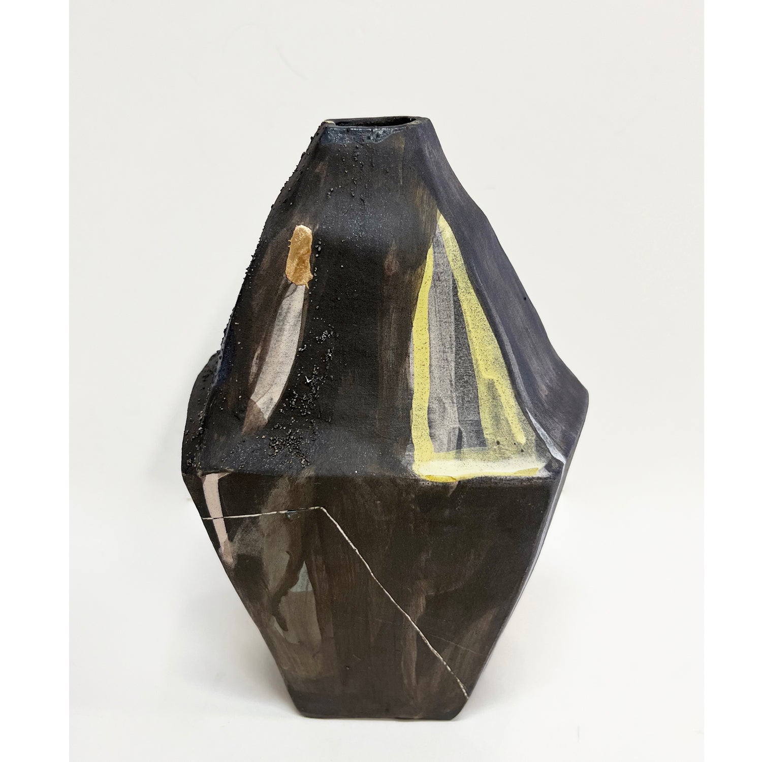 Mariana Bolanos Inclan - Small Black Vase