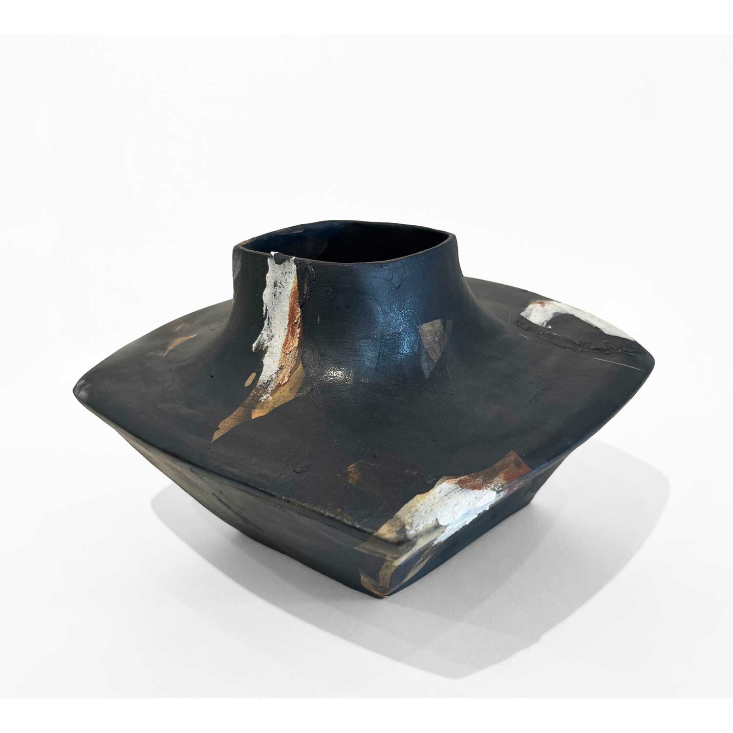 Large Low Wide Vase - Petroff Gallery - Ceramic Art