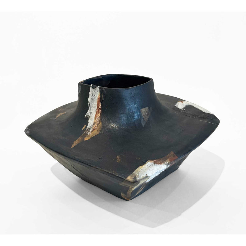 Large Low Wide Vase - Petroff Gallery - Ceramic Art