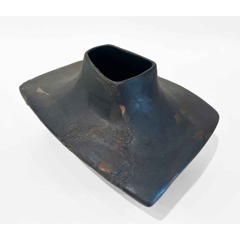 Small Low Wide Vase - Petroff Gallery - Ceramic Art