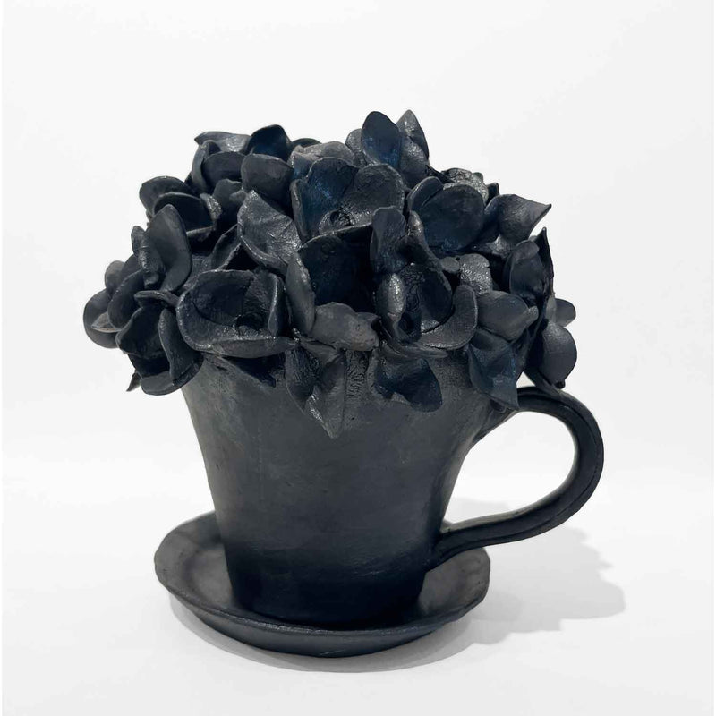 Flower Tea Cup - Petroff Gallery - Ceramic Art