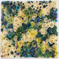 Forest Floor 24.5" x 24.5" - Petroff Gallery - Mixed Media