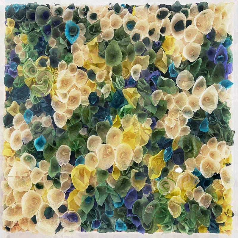 Forest Floor 24.5" x 24.5" - Petroff Gallery - Mixed Media