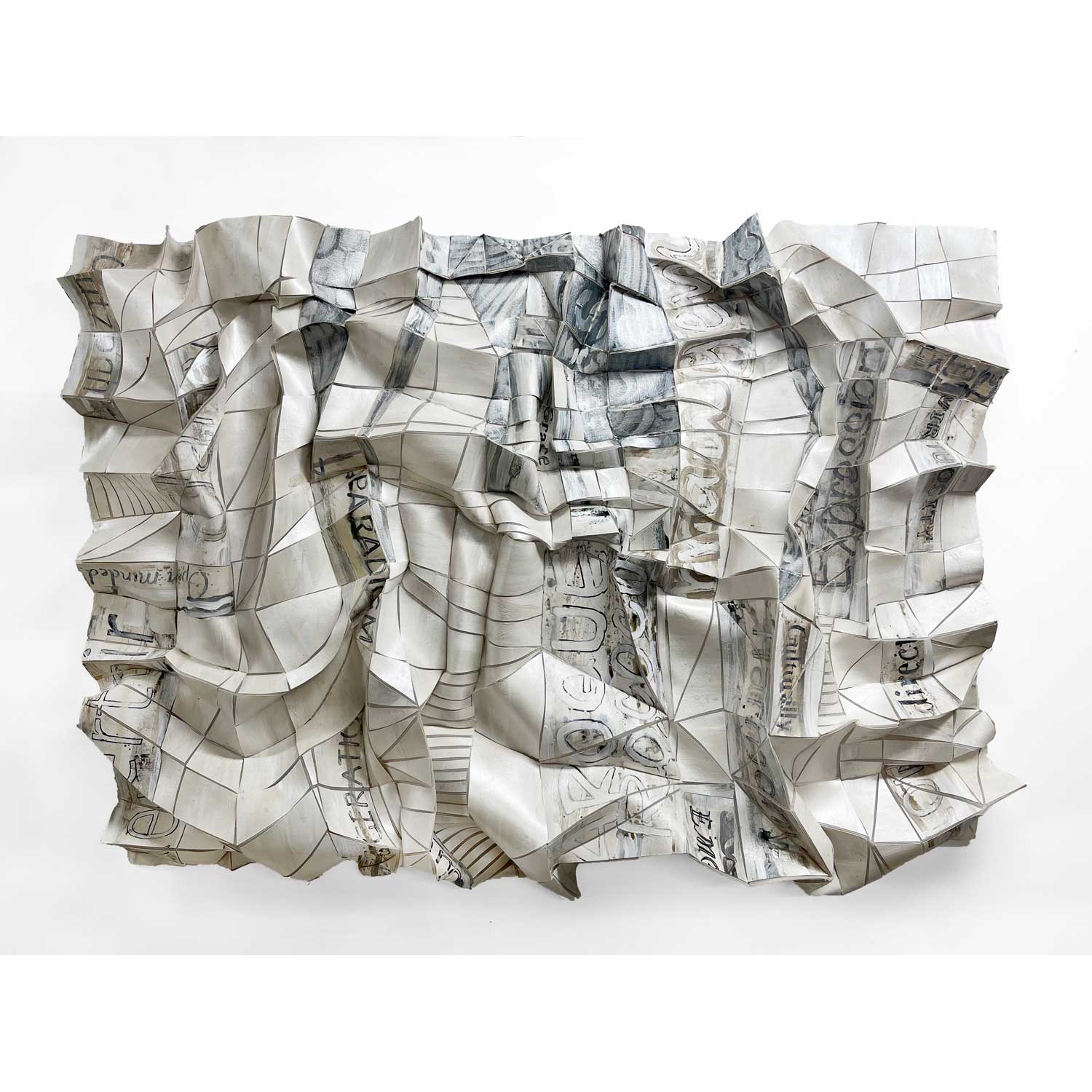 Art Speak 1 34" x 47" - Petroff Gallery - Mixed Media