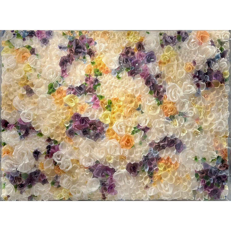 Wisteria 48" x 36" - Petroff Gallery - Mixed Media