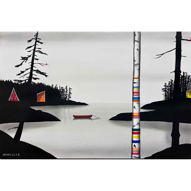 Back at Last 24" x 36" - Petroff Gallery - Painting