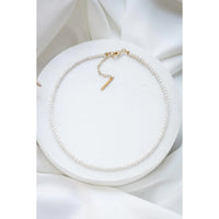 Pearl Necklace Gold - Petroff Gallery - Jewellery