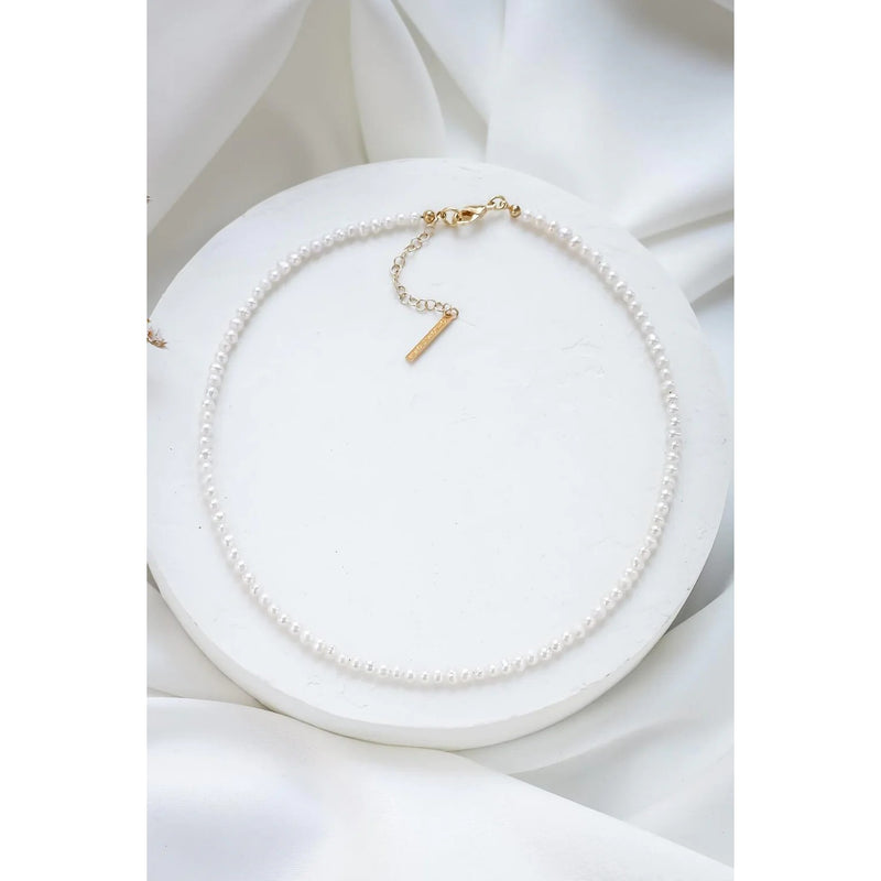 Pearl Necklace Gold - Petroff Gallery - Jewellery