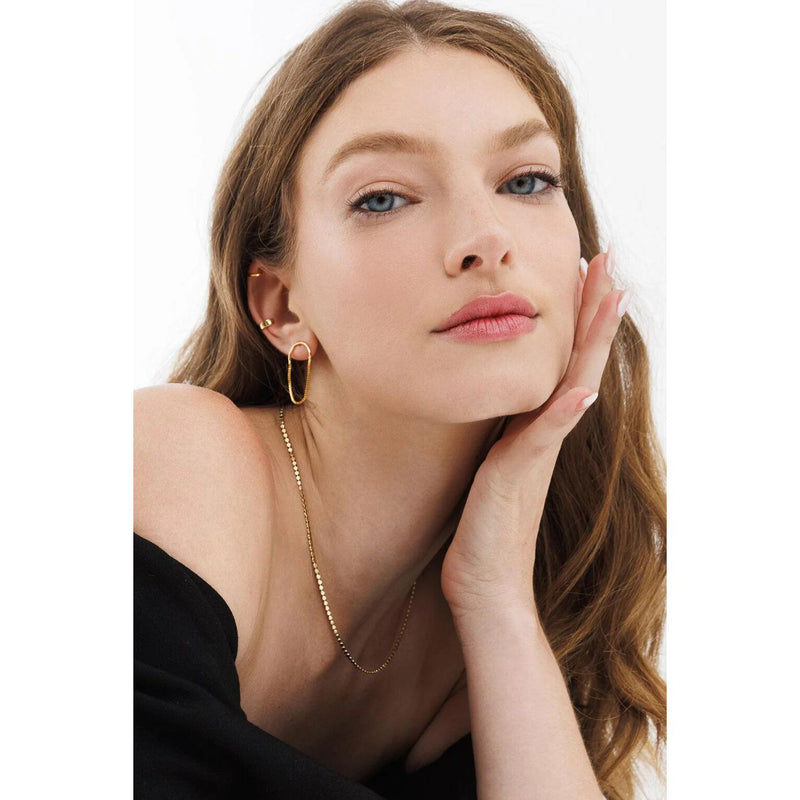 Disc Necklace Gold - Petroff Gallery - Jewellery