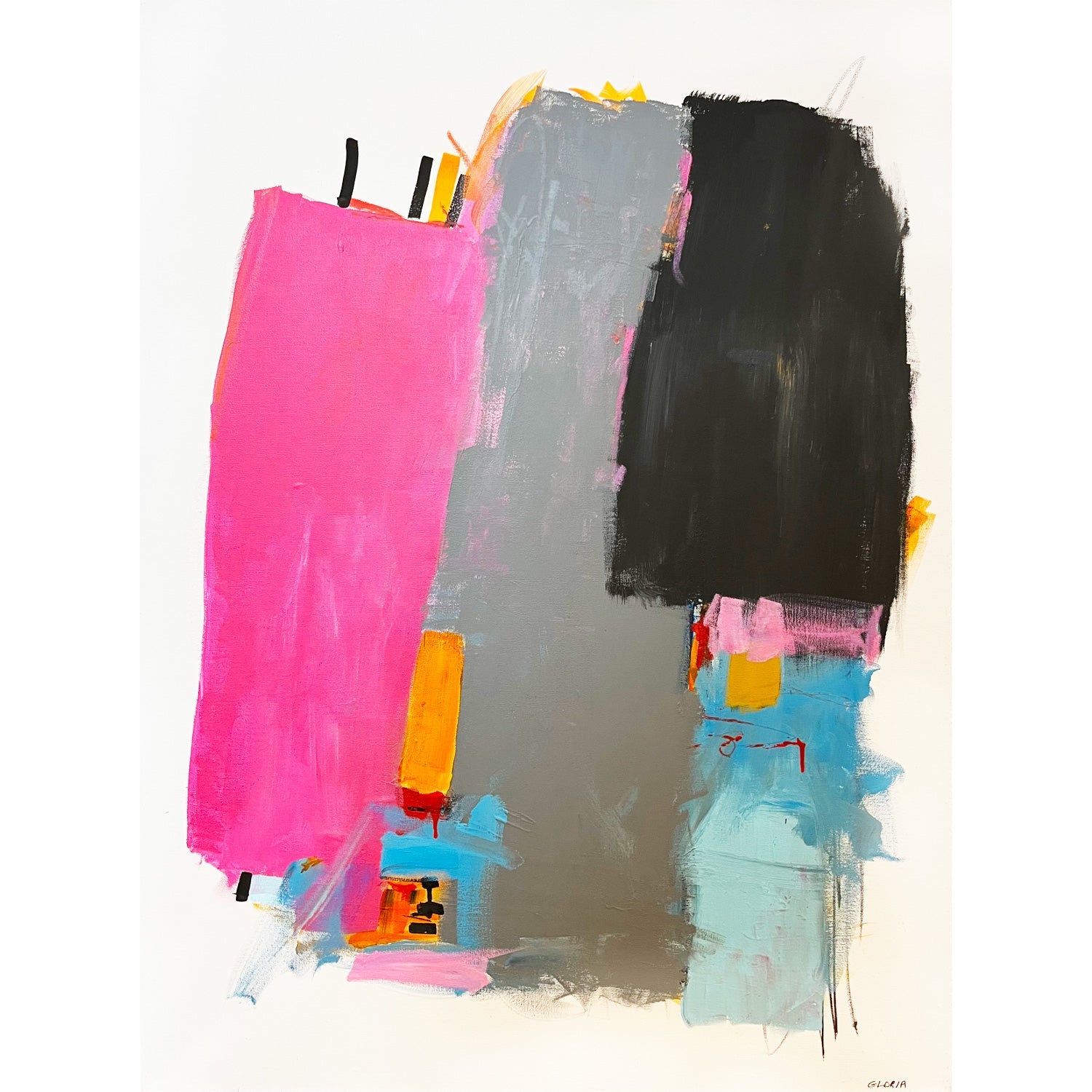 Be Present 40" x 30" - Petroff Gallery -  - Gloria Green - Be Present, 40" x 30"
