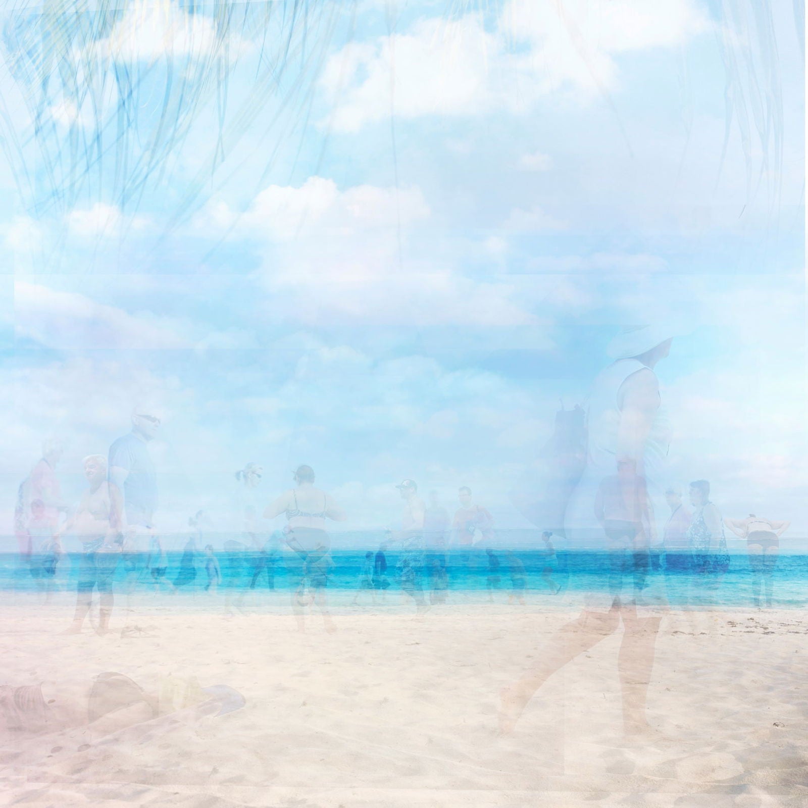 Beach Traffic 33" x 33" - Petroff Gallery -  - 