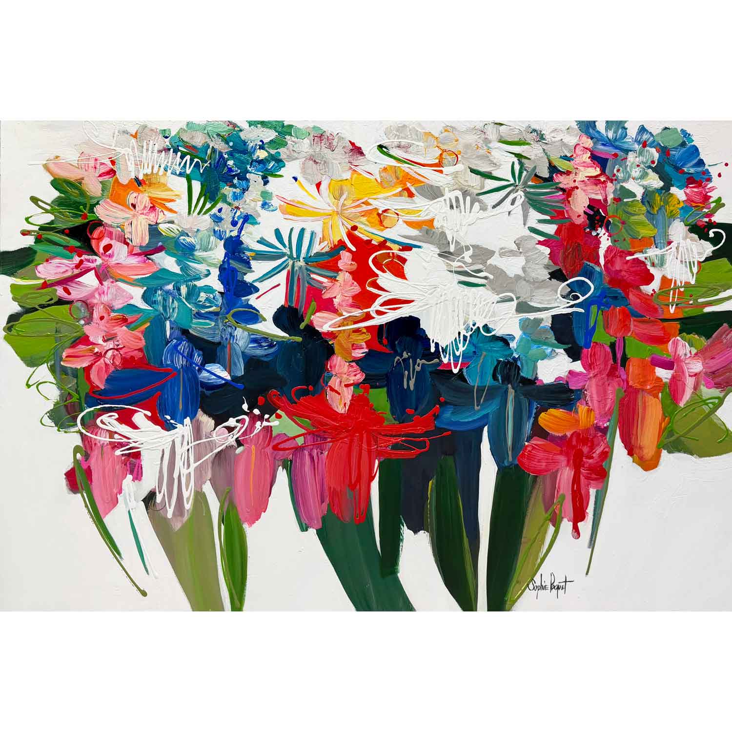 Because I Love You! 40" x 60" - Petroff Gallery - Painting