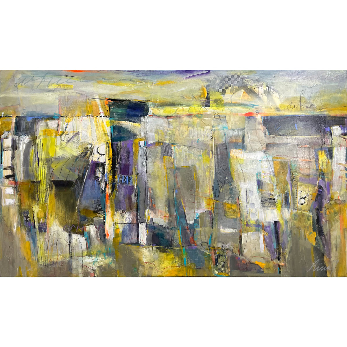 Rina Gottesman - Between Here And There, 36" x 60"