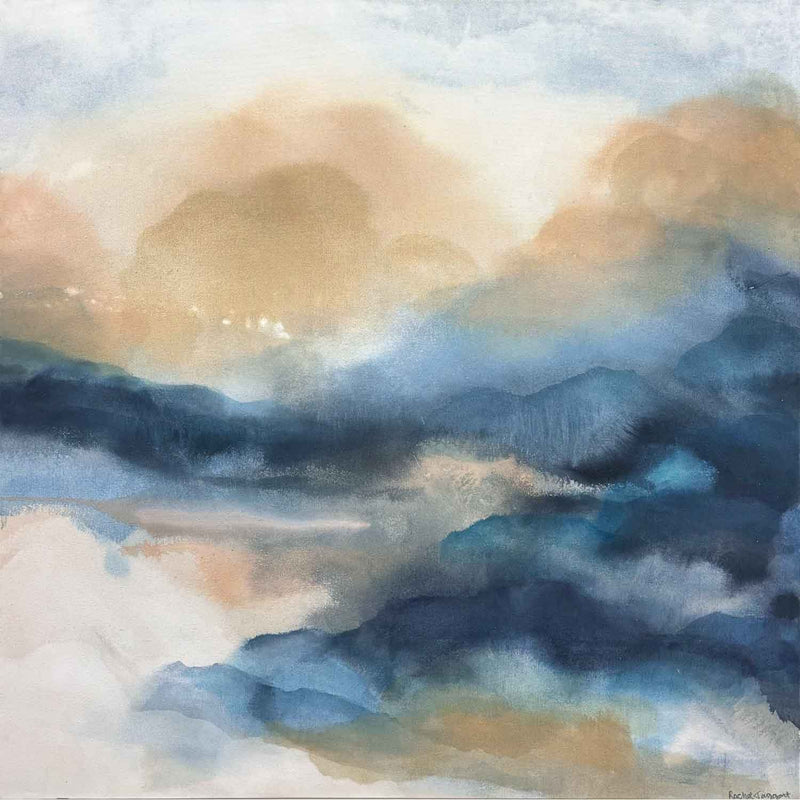 Between Worlds 2 46" x 46" - Petroff Gallery - Painting