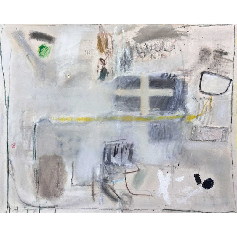 Bits & Pieces 48" x 60" - Petroff Gallery - Painting