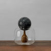 Glass and Marble Honey Pot - Petroff Gallery - Honey Jars