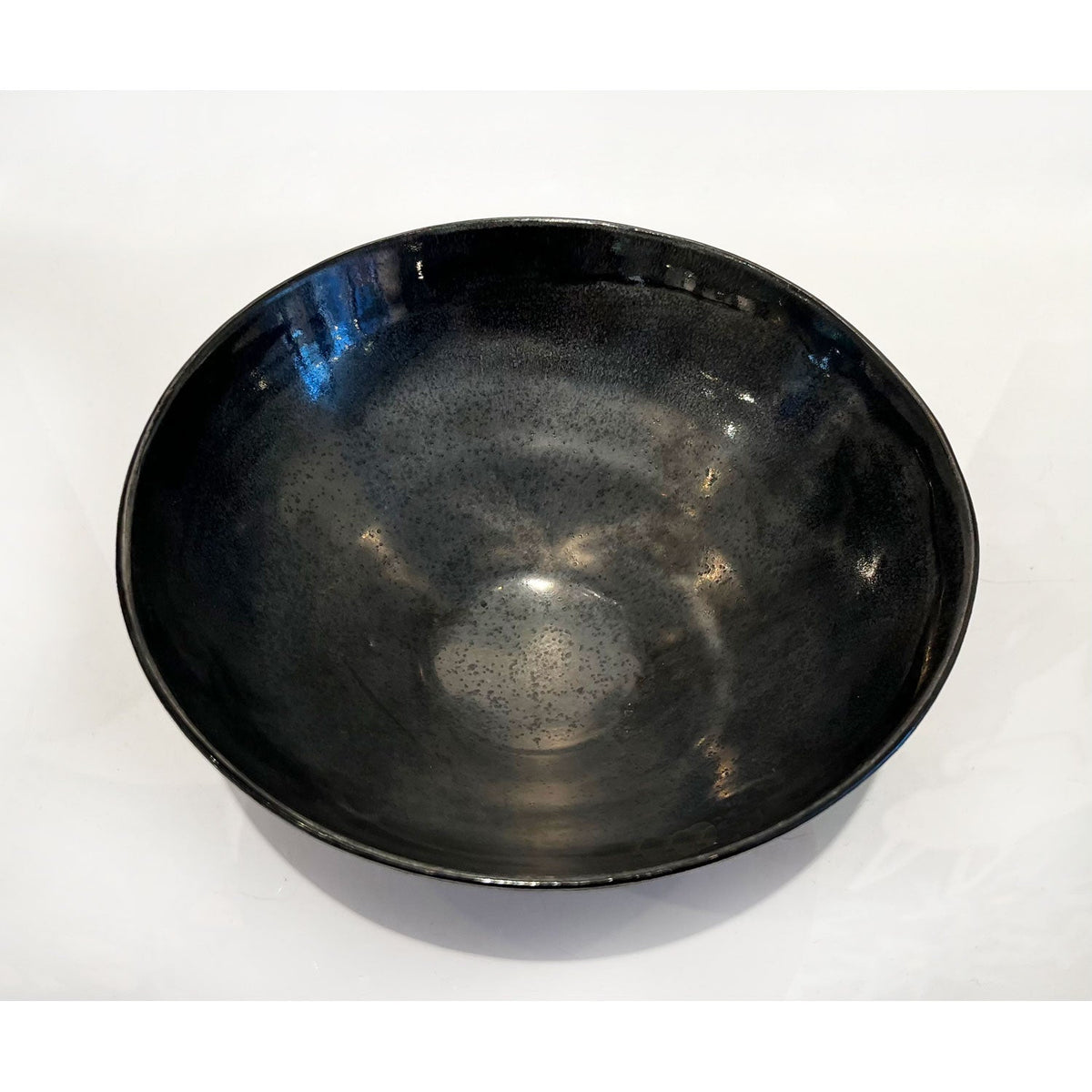 Black Bowl - Petroff Gallery -  - Marla Buck - Black Bowl, 3.5" x 8" x 8"
