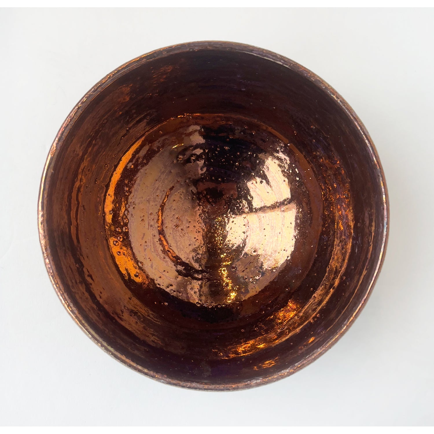 Black & Copper Bowl - Petroff Gallery -  - Marla Buck - Black & Copper Bowl