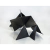 Black Geometry V - Petroff Gallery -  - Slavo Cech - Black Geometry V, 9.5" x 15.5" x 9"