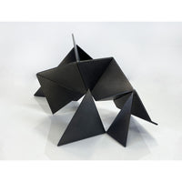 Black Geometry V - Petroff Gallery -  - Slavo Cech - Black Geometry V, 9.5" x 15.5" x 9"