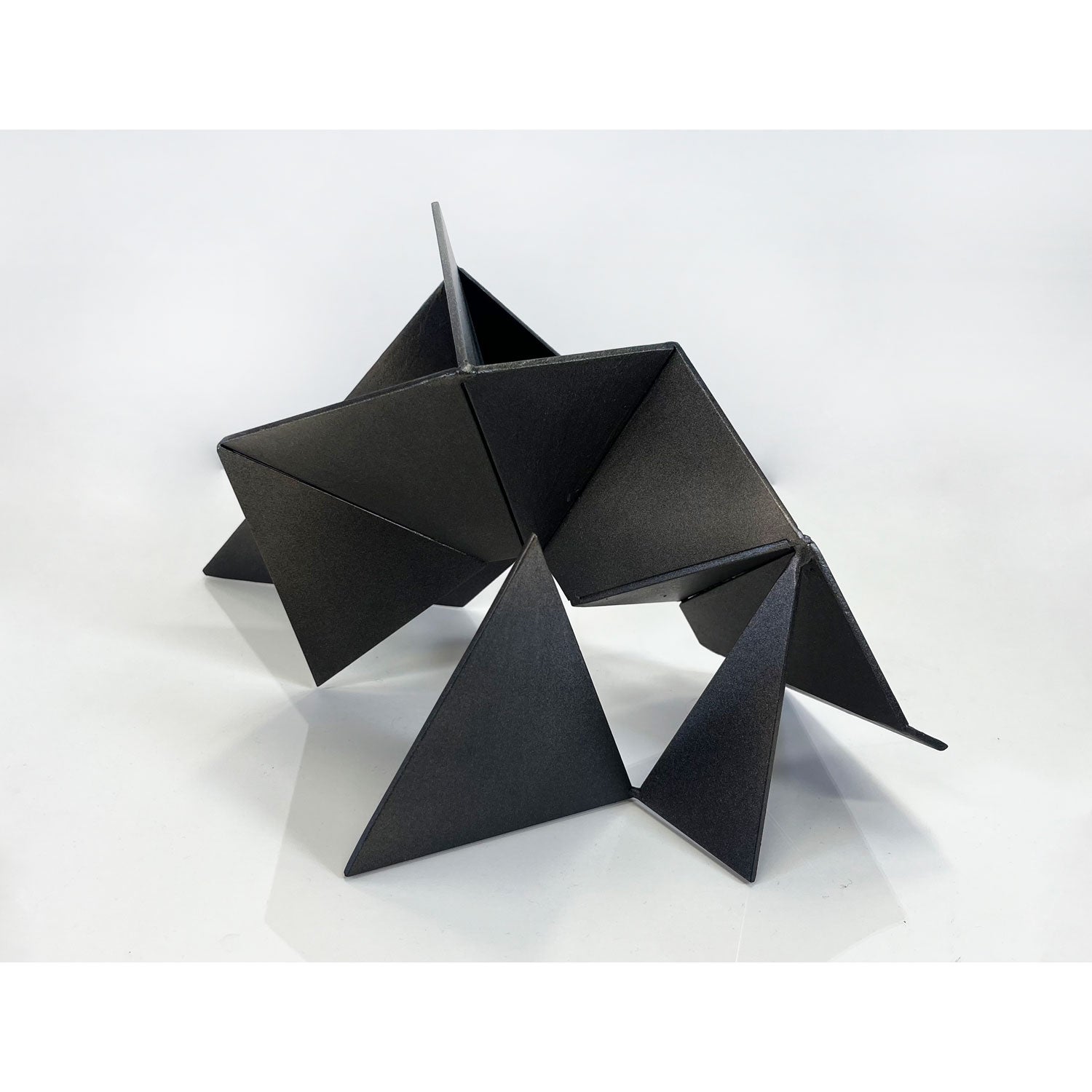 Black Geometry V - Petroff Gallery -  - Slavo Cech - Black Geometry V, 9.5" x 15.5" x 9"
