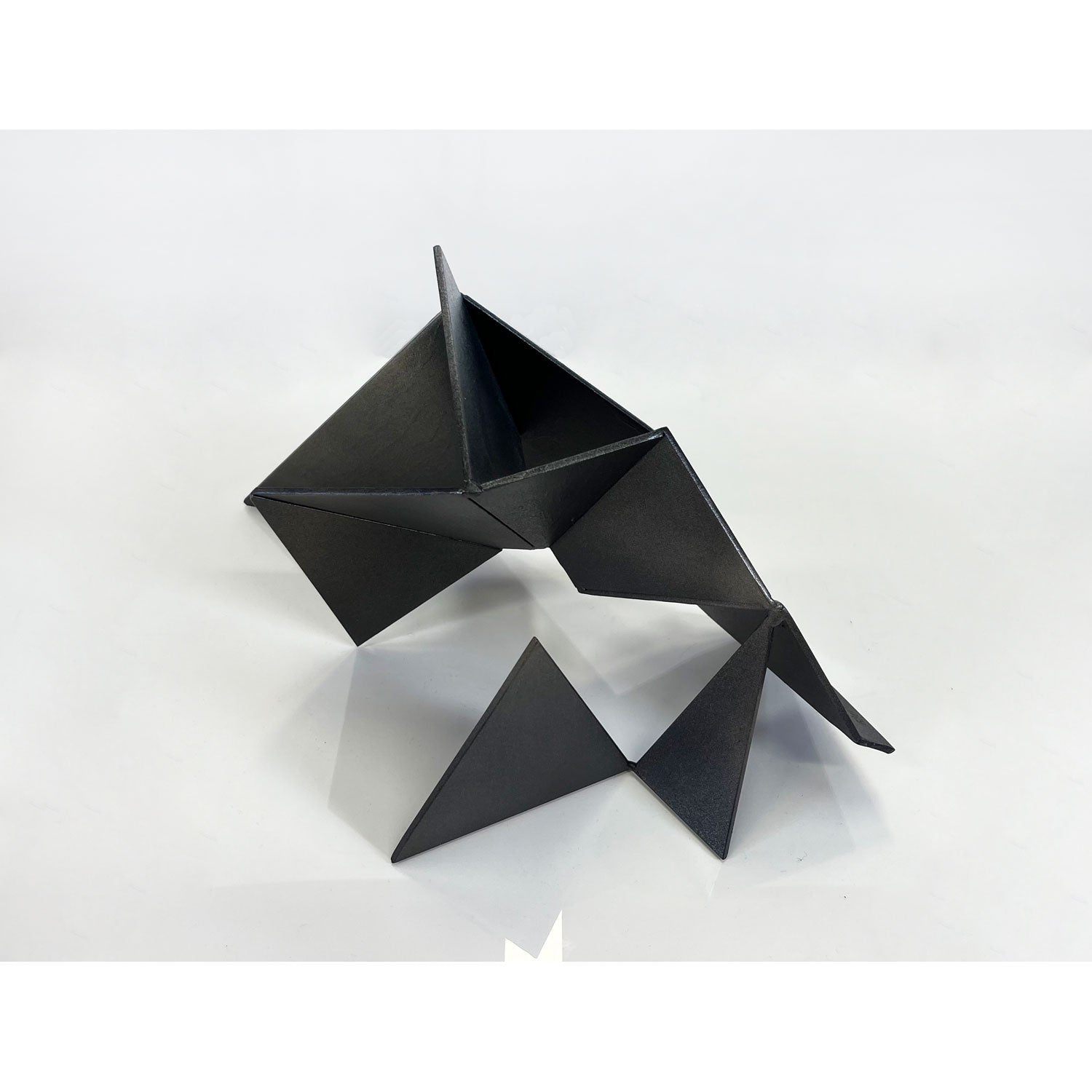 Black Geometry V - Petroff Gallery -  - Slavo Cech - Black Geometry V, 9.5" x 15.5" x 9"