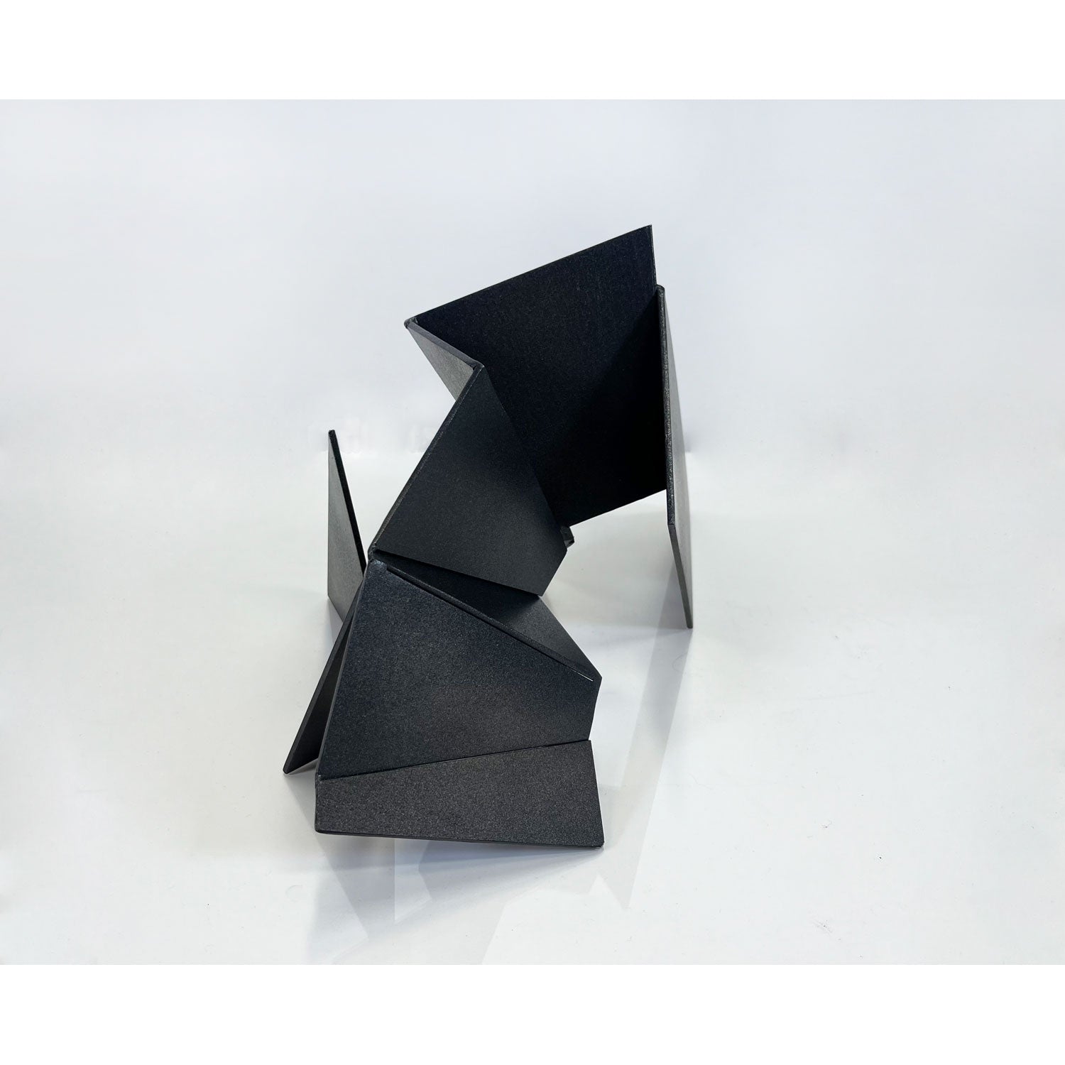 Black Geometry V - Petroff Gallery -  - Slavo Cech - Black Geometry V, 9.5" x 15.5" x 9"
