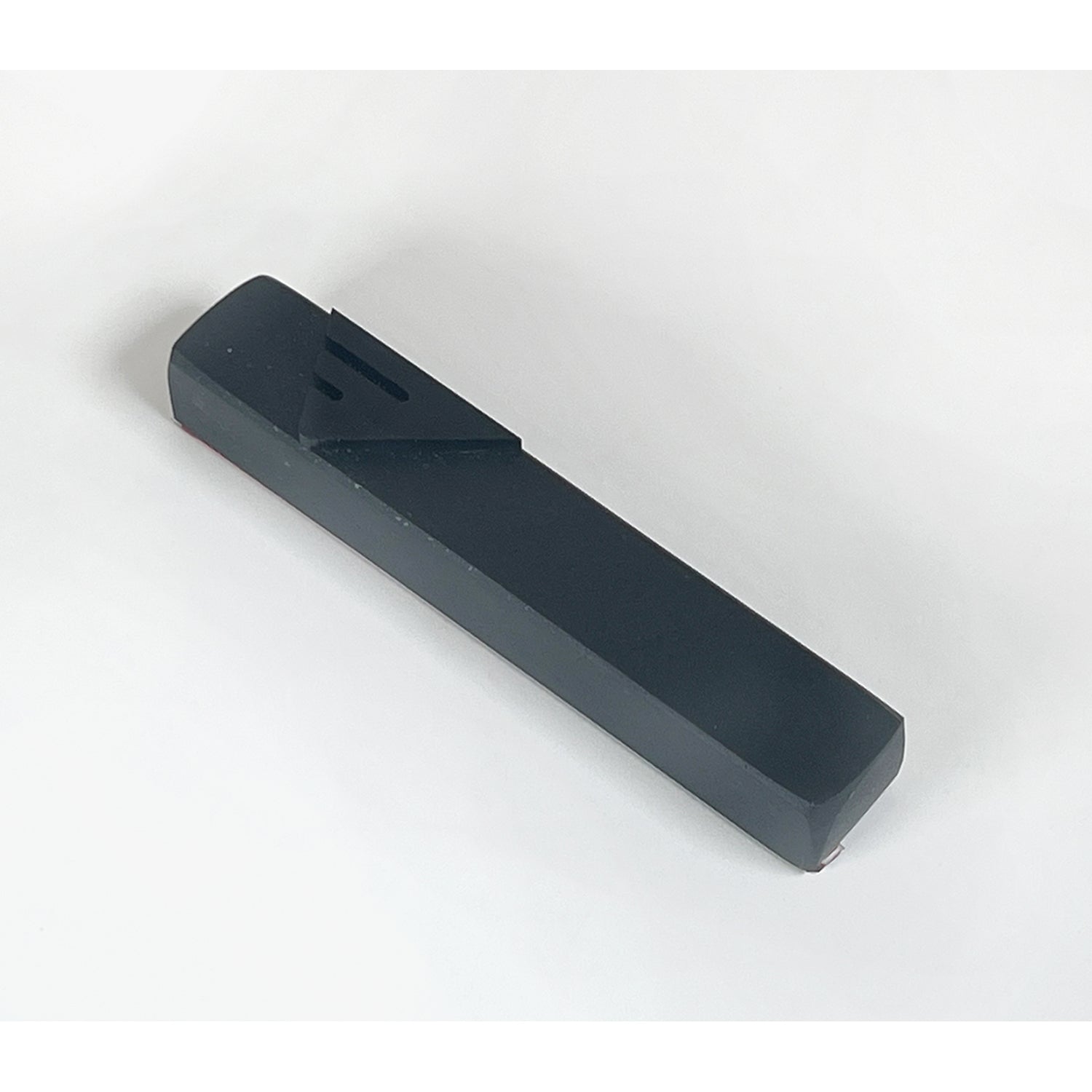Black Mezuzah with Black Shin - Petroff Gallery