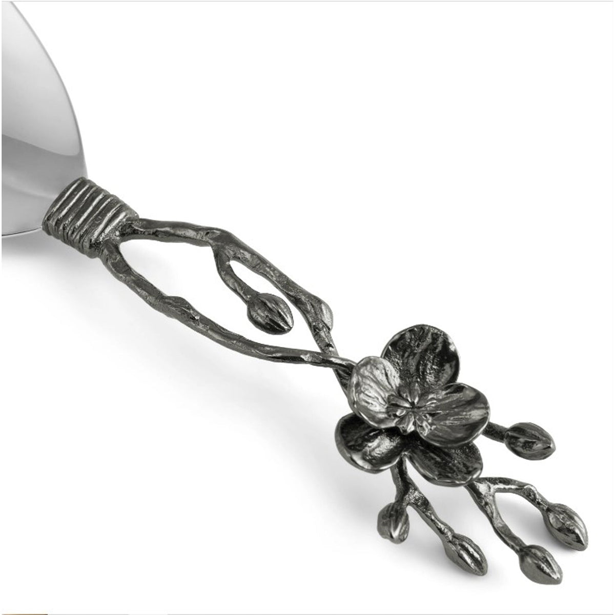 Black Orchid Serving Spoon - Petroff Gallery -  - Michael Aram - Black Orchid Serving Spoon