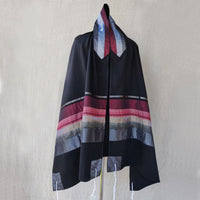 Black & Red Tallit - Petroff Gallery -  - Gabrieli - Black & Red Tallit 