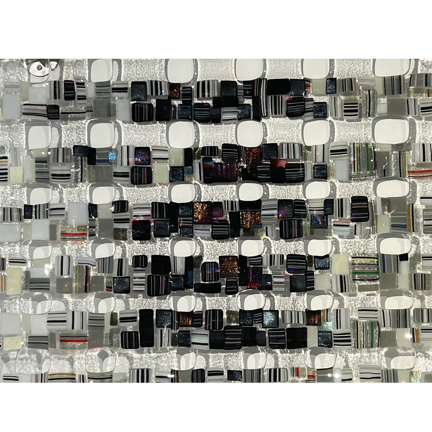 Black & White Mesh - Petroff Gallery -  - 