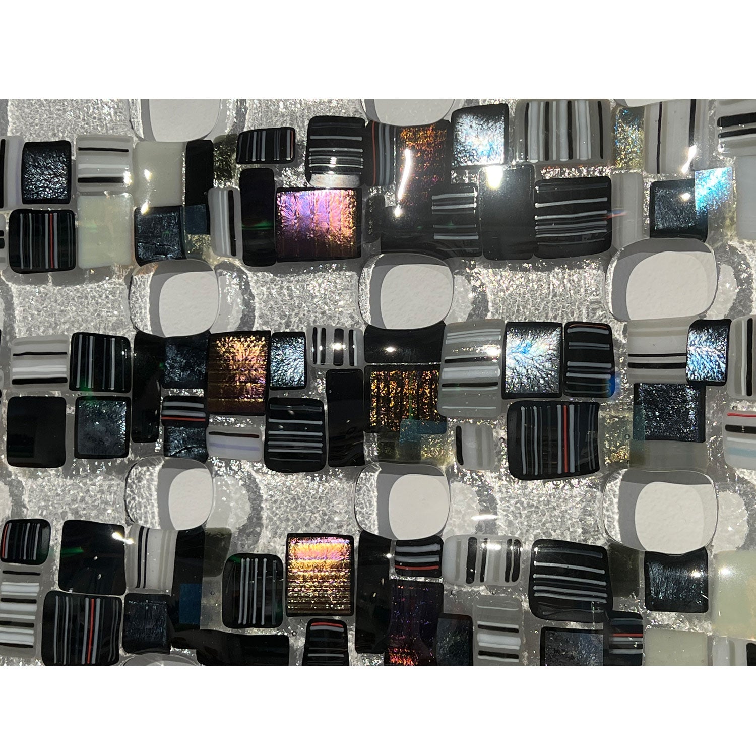Black & White Mesh - Petroff Gallery -  - 