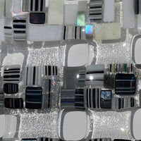 Black & White Mesh - Petroff Gallery -  - 