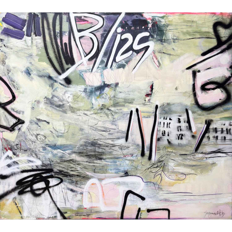 Bliss 52" x 58" - Petroff Gallery - Painting