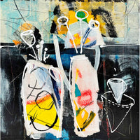 Bloomers 3 12" x 12" Petroff Gallery 