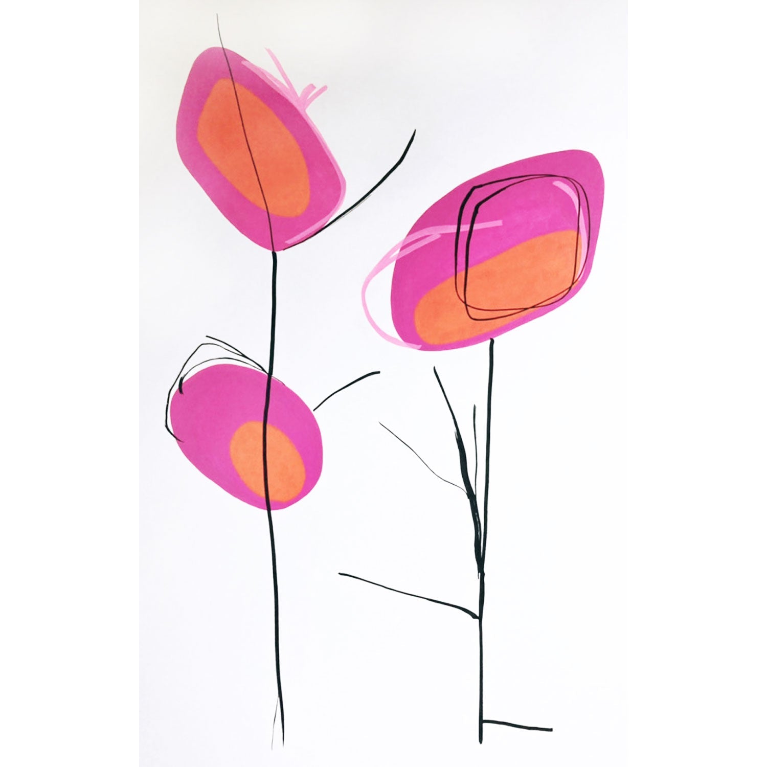 Blossom 60" x 40" - Petroff Gallery -  - Gloria Green - Blossom, 60" x 40"