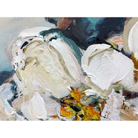 Blossoms Studies #1 30" x 60" - Petroff Gallery - Painting