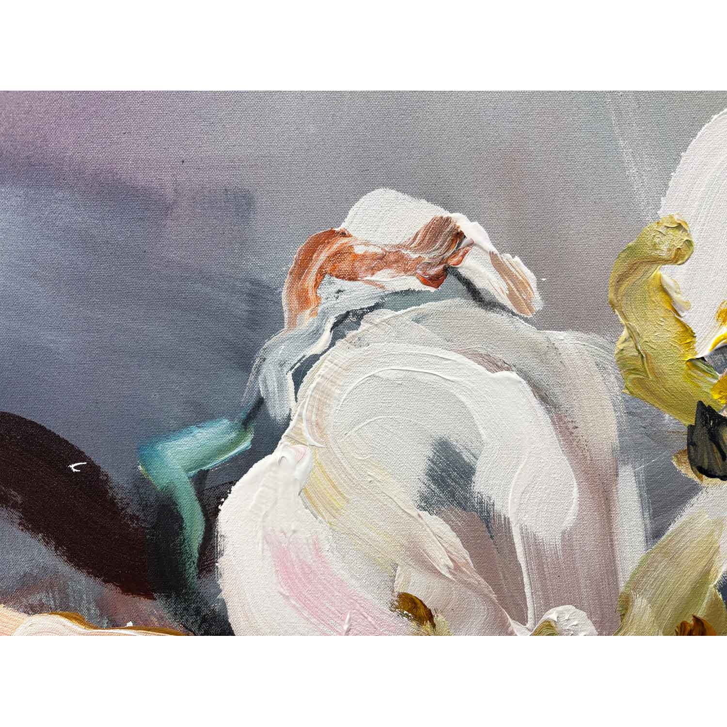 Blossoms Studies #1 30" x 60" - Petroff Gallery - Painting