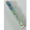 Blue/Green Glass Mezuzah - Petroff Gallery -  - 