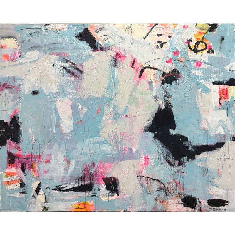 Blue Skies Ahead 48" x 60" - Petroff Gallery - Painting & Photography