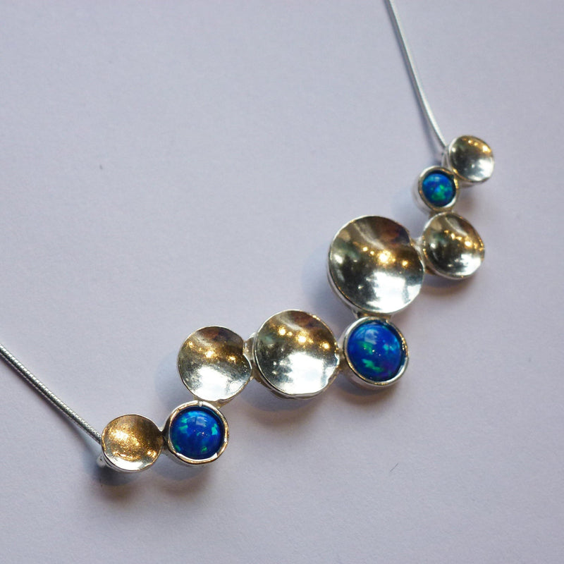 Blue Ponds Necklace - Petroff Gallery