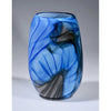 Blue and Grey Circle Ether Series Petroff Gallery 