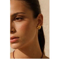 Blush Earrings Gold - Petroff Gallery - Jewellery 