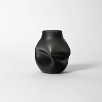 Smoke Grey Boulder Vase - Petroff Gallery - Glass Art