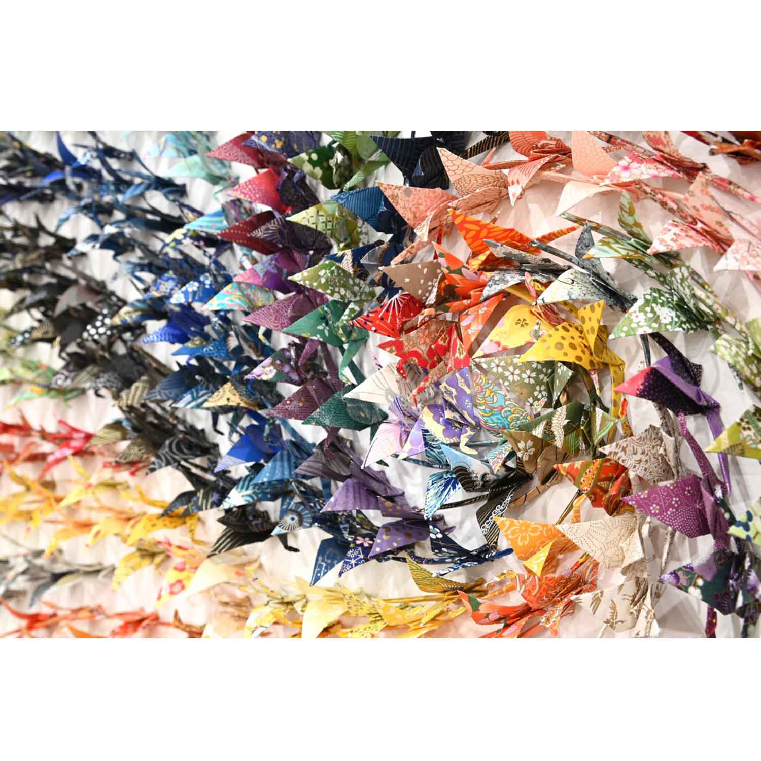 Bound by a Common Journey detail 30" x 48" - Petroff Gallery - Mixed Media Art